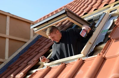 Pose de fenêtres de toit Velux à Bieujac